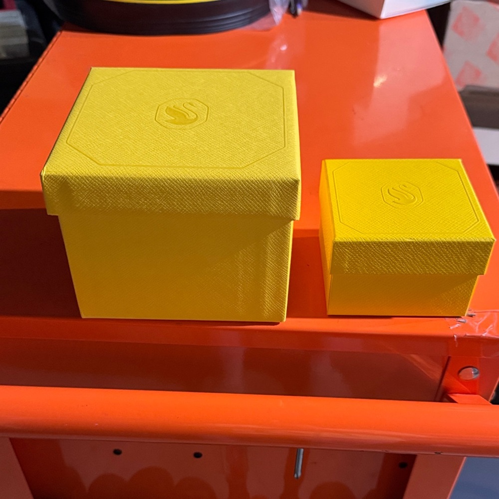 Swarovski Yellow Gift Boxes Set